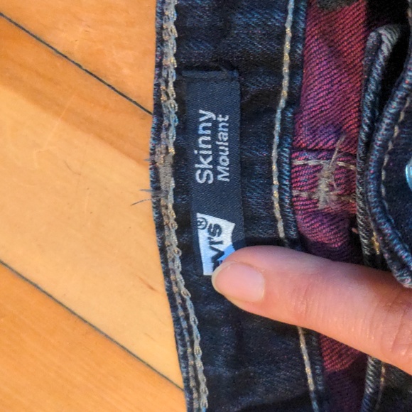 Size 8 girl's lot - 2 pairs jeans + hoodie (Levi's) - Picture 5 of 9